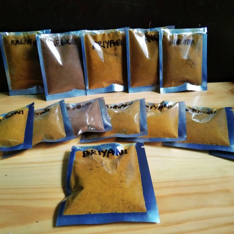 

bumbu masak instan 10gr briyani kebuli mandhi kabsyah biryani kabuli kabsah bumbu instan bumbu siap masak