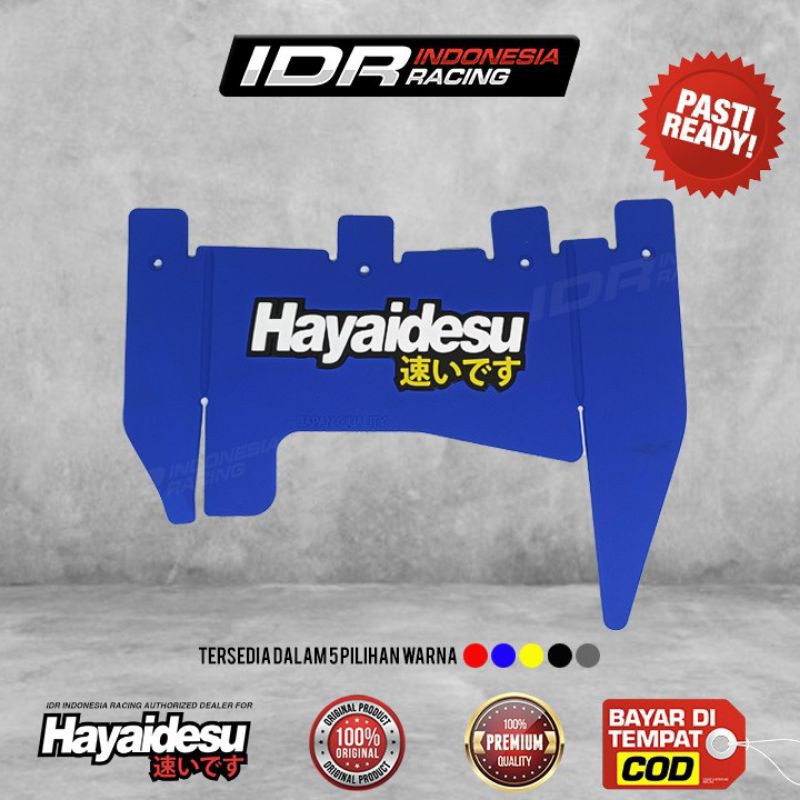 mudflap penahan lumpur hayaidesu Vario 125 Vario 150 led