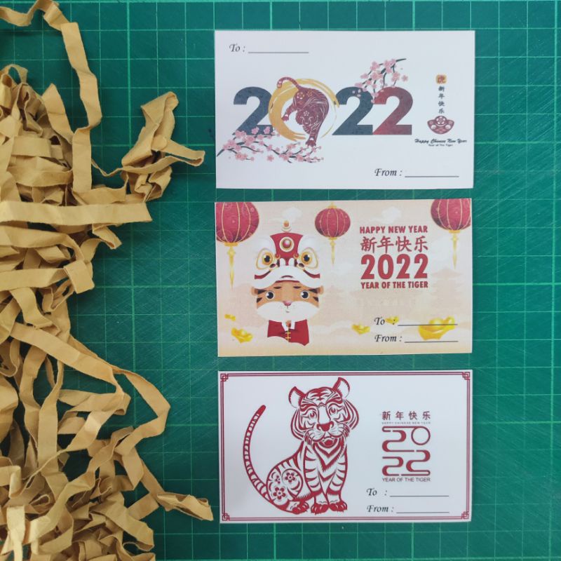 

kartu tag hampers cny 2022 25 pcs