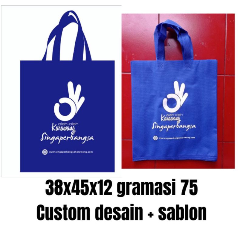TAS GOODIEBAG 38X45X10CM | SEMINAR | EVENT | SOUVENIR PERNIKAHAN | TAS TAHLILAN | TAS SYUKURAN dll M