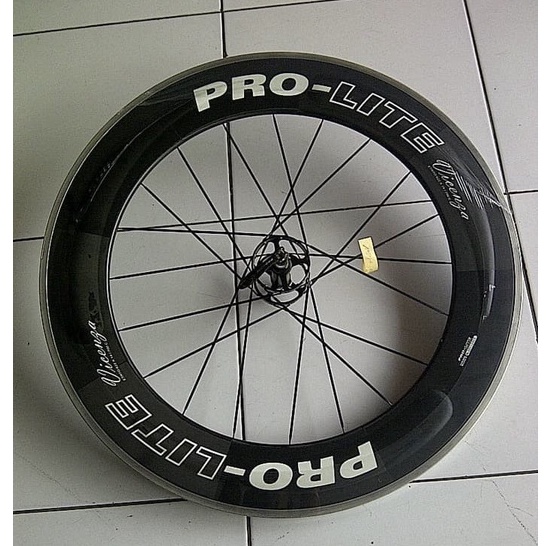 PROLITE WHEELSET Clincher-MTB ARAGON Black | FRONT | Hub Carbon-Alloy 28 Holes | MURAH - ORIGINAL