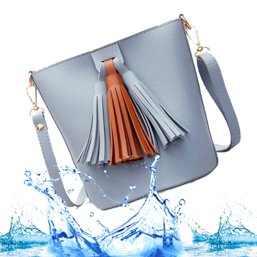 Tas Selempang Wanita Bucket Serut RM09 - Keecie