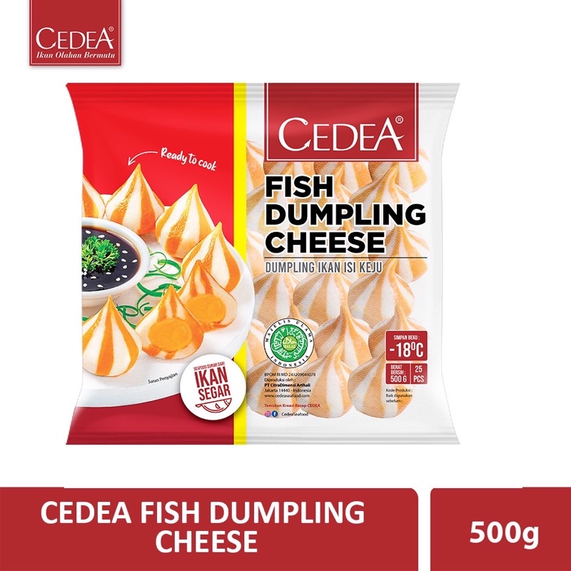

CEDEA Fish Dumpling cheese