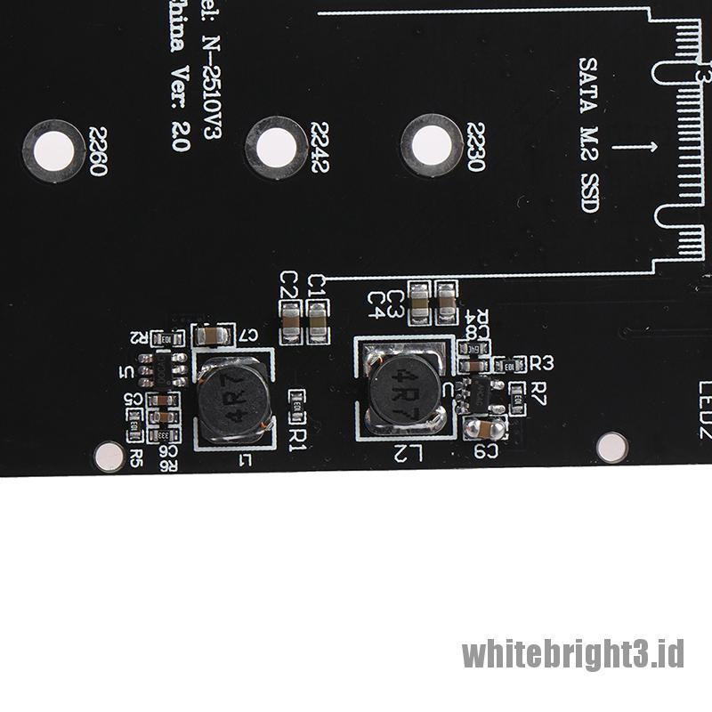 &lt; White3 &gt; Adapter SATA M.2 SSD Ke 2.5 &quot;SATA NVMe M.2 NGFF SSD Ke SFF-8639