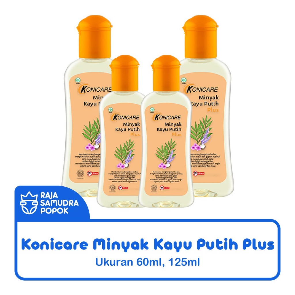 Konicare Minyak Kayu putih Plus 60ml, 125ml