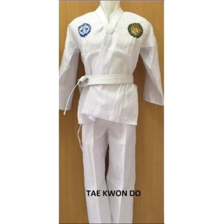 Baju Taekwondo Anak / Baju Beladiri Taekwondo Anak / Seragam Taekwondo Anak