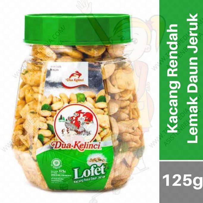 

Kacang Dua Kelinci Lofet/Kacang Rasa Daun Jeruk 125 Gr Dafa.Olshop