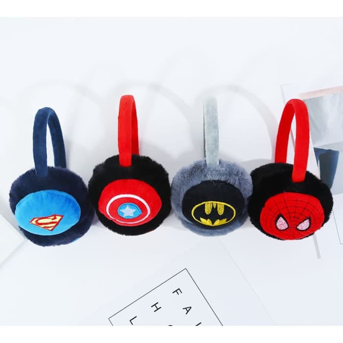 Makassar ! Earmuff / Penutup Telinga Bayi Superhero