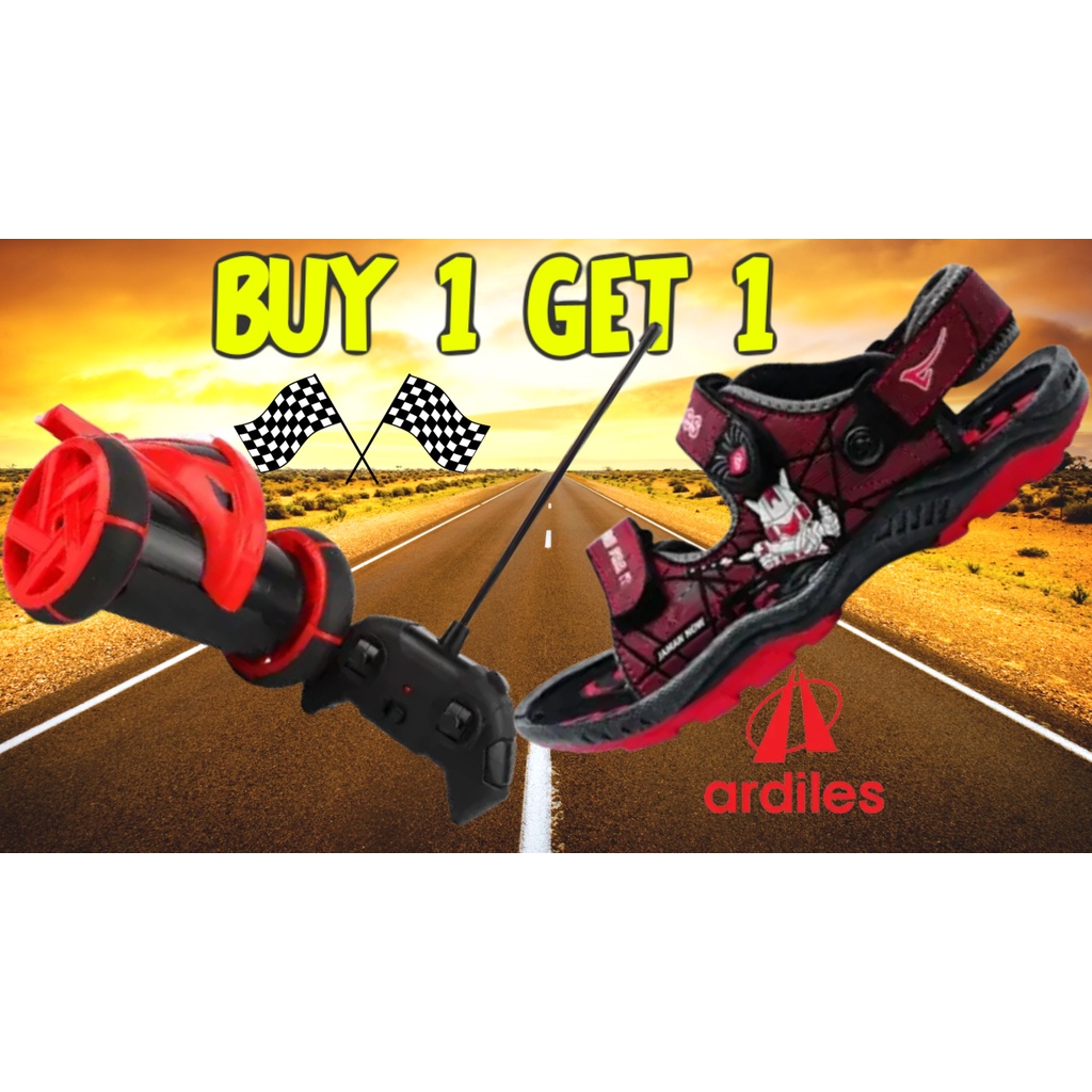 GRATIS MOBIL RC Ardiles sandal Anak Karet size 24-38 Mobil dan Remote Control Sandal Jepit bandelit