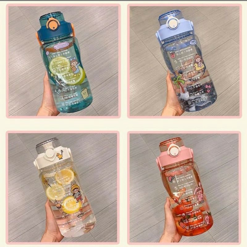 BOTOL MINUM 1,5 LITER+ STIKER UNIK & LUCU-4
