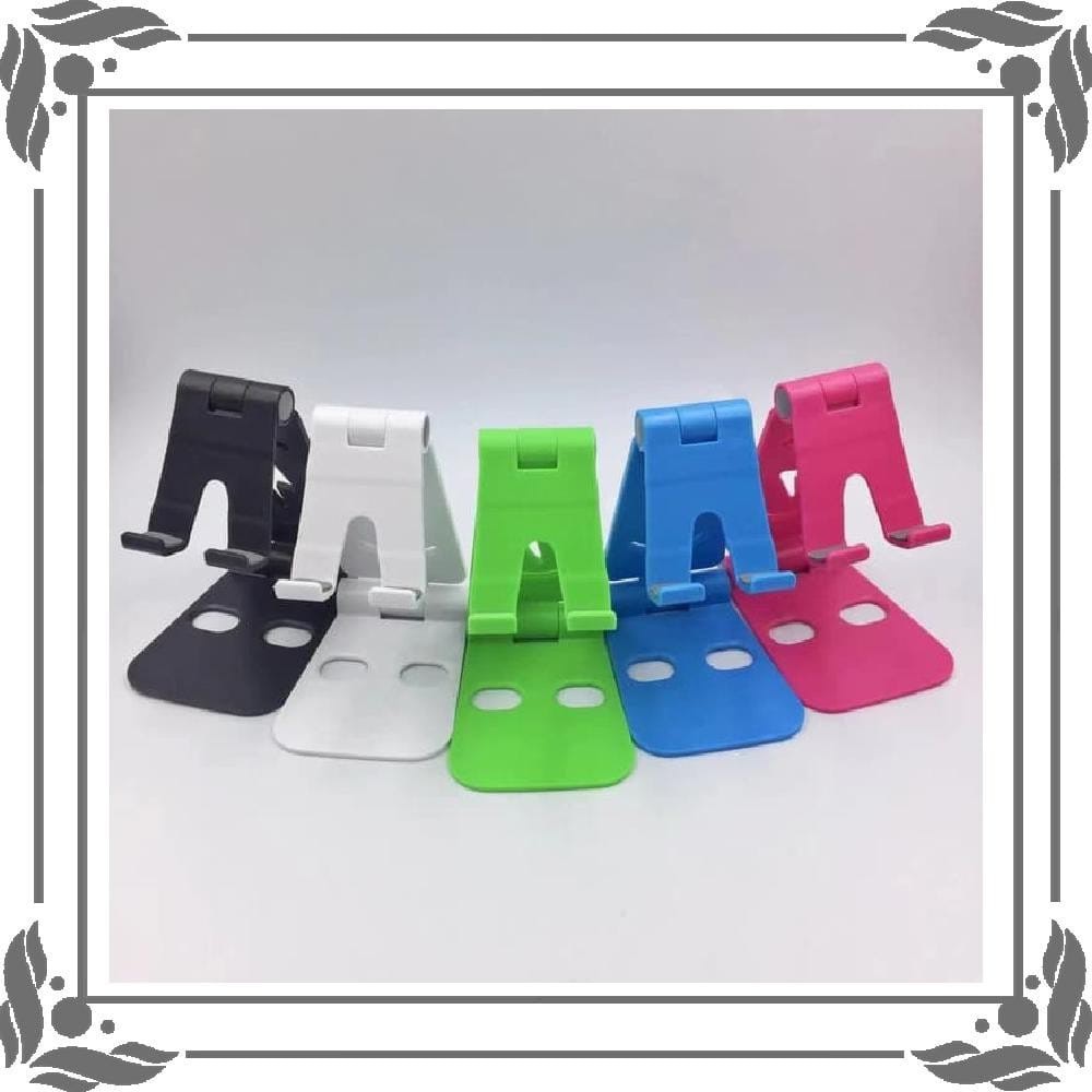 FOLDING BRACKET Handphone and Tablet 270 Degree Stand Lipat Adjust the Angle As You Like