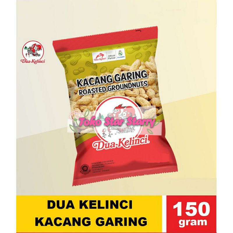 

[Per Pcs]150gr Kacang Garing Kacang kulit 16gr |Snack 2 kelinci Kacang Dua Kelinci Kacang Garing Dua Kelinci Snack Viral Halal MUI Kacang Dua Kelinci Kacang