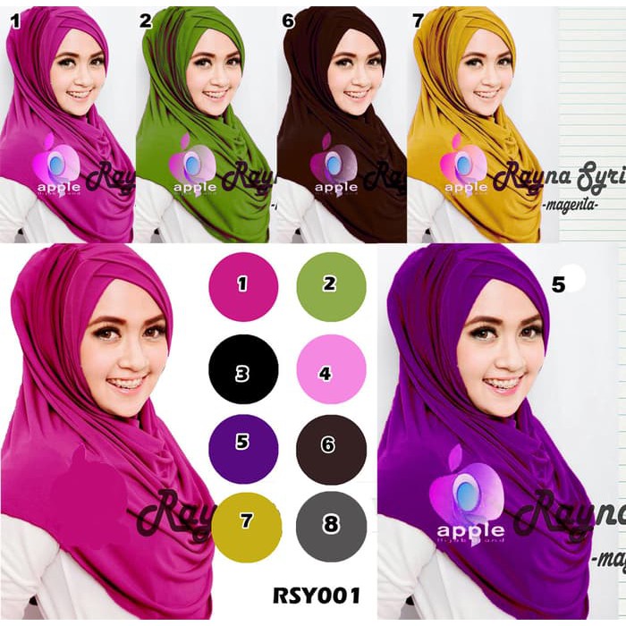 Jilbab instan syria rayna