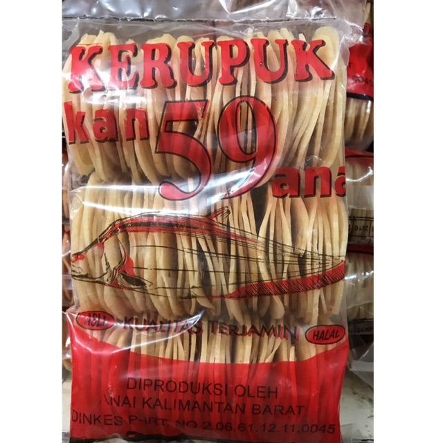 

Kerupuk Ikan Belidak Anai 59 Pontianak