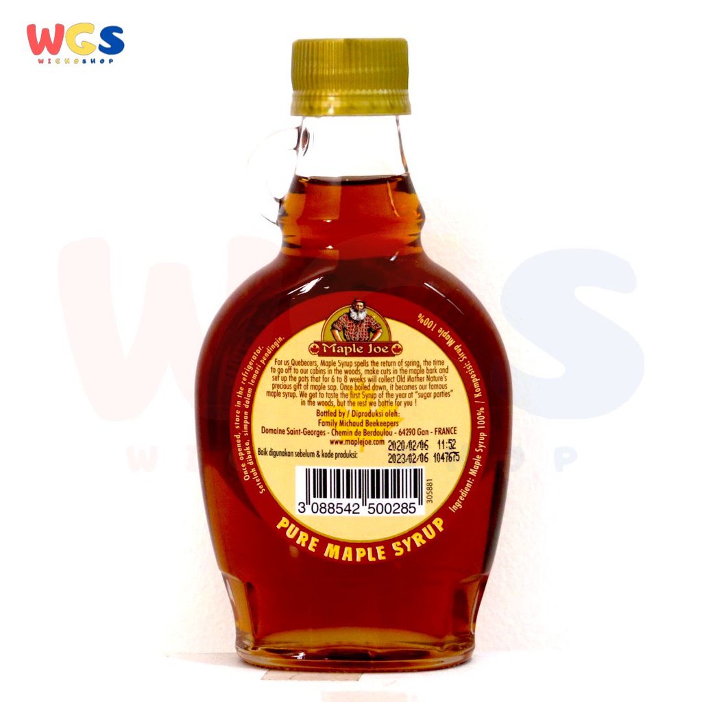 Maple Joe Pure &amp; Natural Syrup 250g