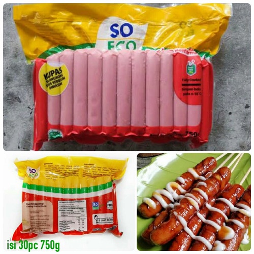 

SOSIS MERAH SO ECO Sosis Ayam So Eco 750gram