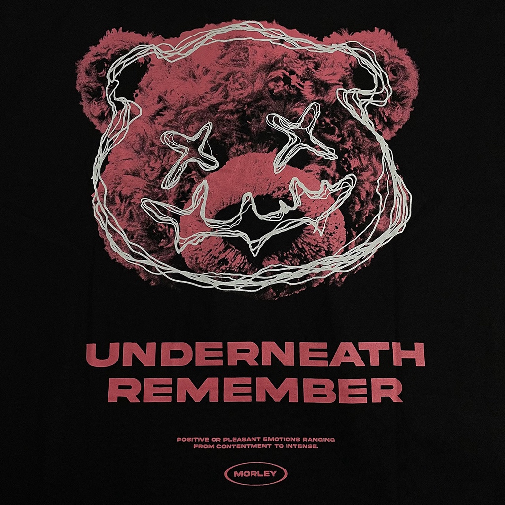 Oversize T - Shirt &quot; UNDER REMEMBER &amp; INSIDE MEMOIR &quot;