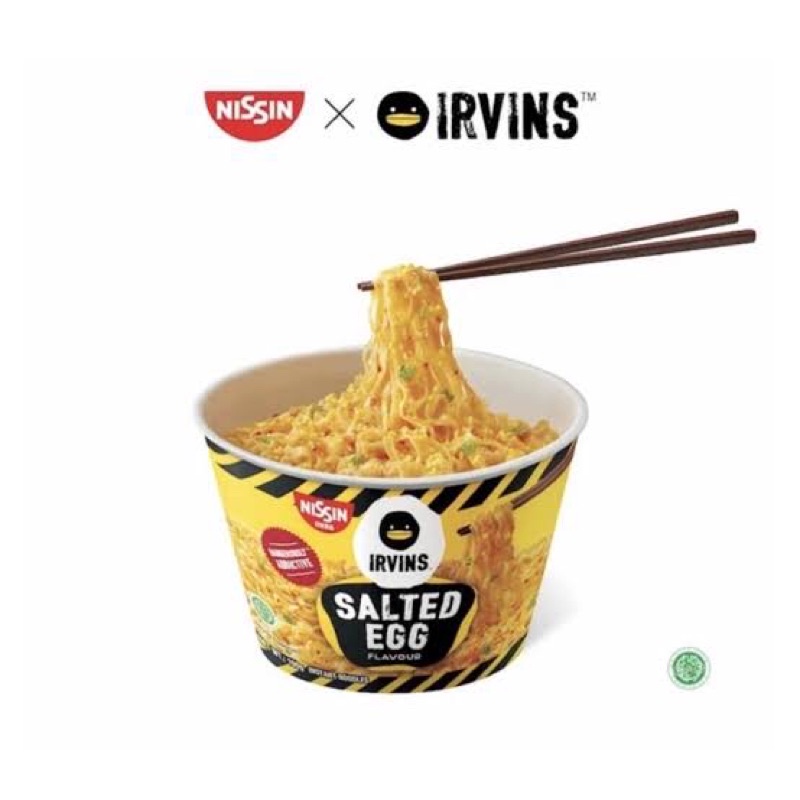 

[SINGAPORE ] IRVINS NISSIN SALTED EGG NOODLE / PAPER BAG