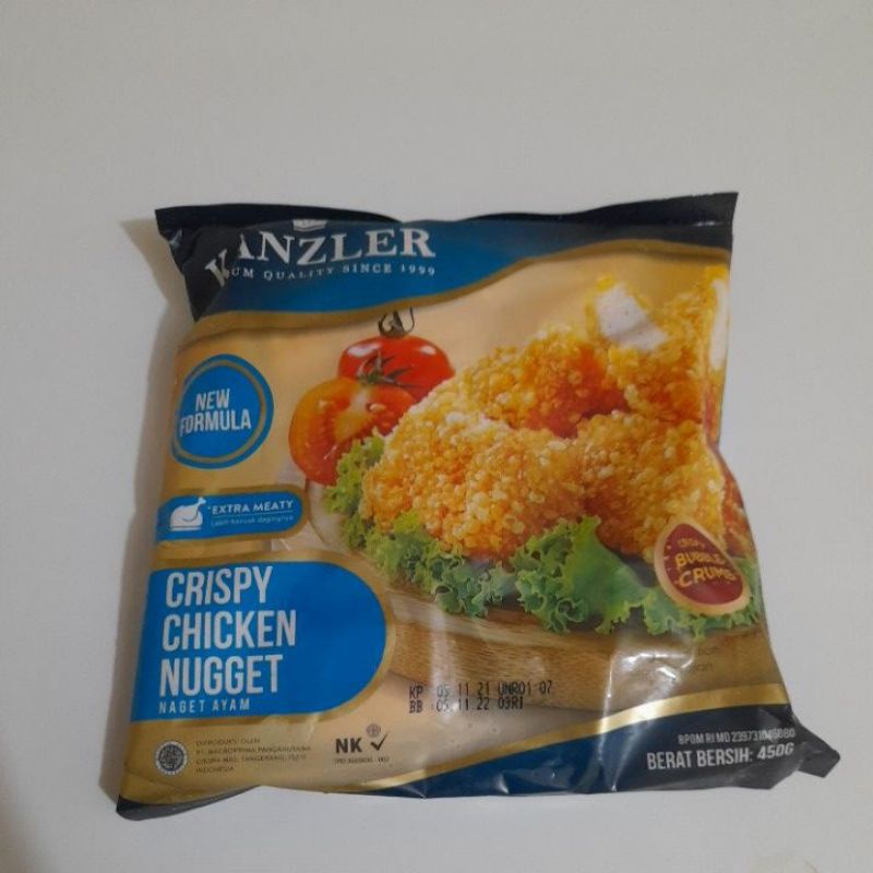 

KANZLER CRISPY CHICKEN NUGGET 450gr