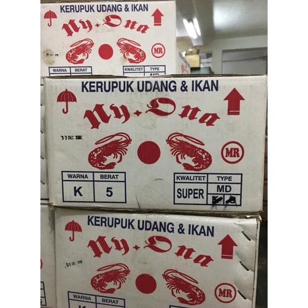 

Kerupuk Udang Ny. Ona dus / Kerupuk Udang Nyonya Ona Dus 5kg