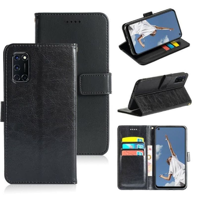 CASE DOMPET REALME C15 LEATHER CASE PREMIUM FLIP WALLET CASE KULIT UNTUK REALME C15 CASING DOMPET FLIP COVER LEATHER SARUNG BUKU HP