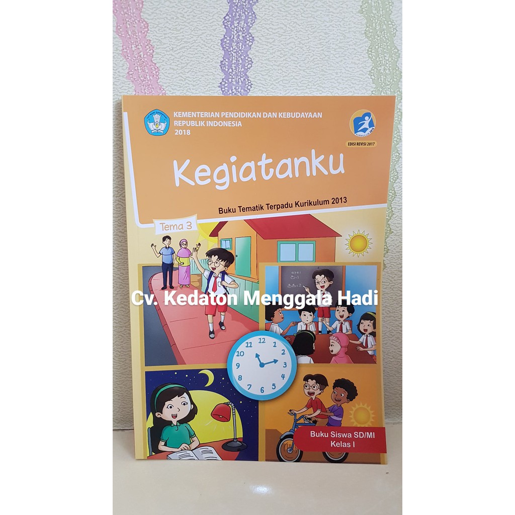 TERMURAH  BUKU PAKET KURIKULUM KELAS 1 SD/MI TEMA 3