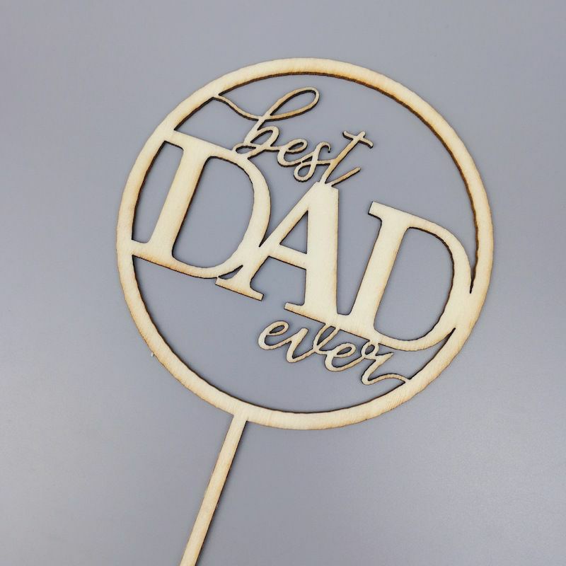 cake topper happy mother/father day