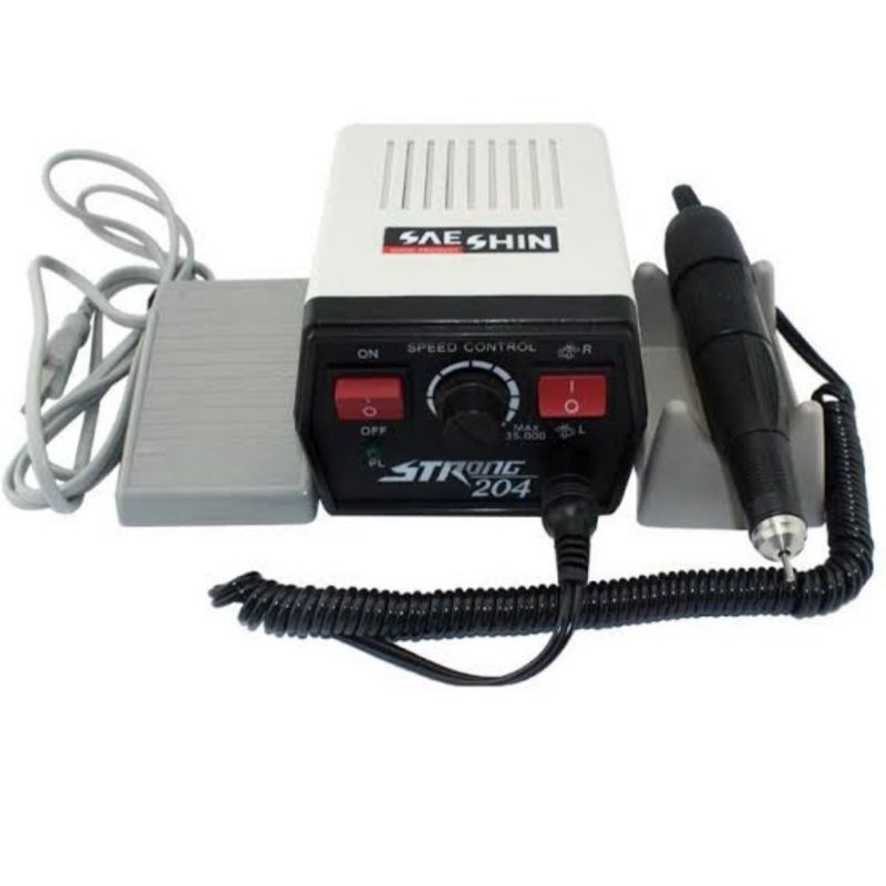 dental micromotor mikromotor strong 204 LAB alat bor bur gigi palsu alginate behel gigi veneer gigi