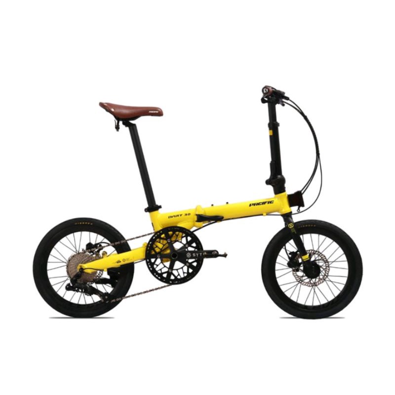 pacific dart 3.0 sepeda lipat 16 inch 10 speed