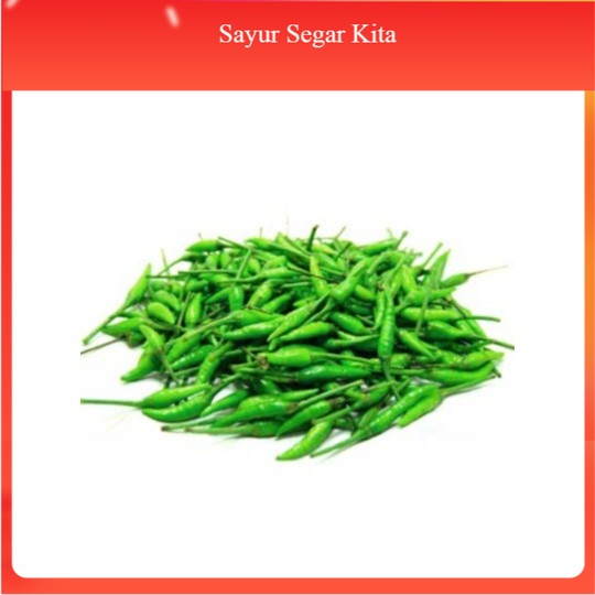 

Cabe Rawit Hijau 100 gr