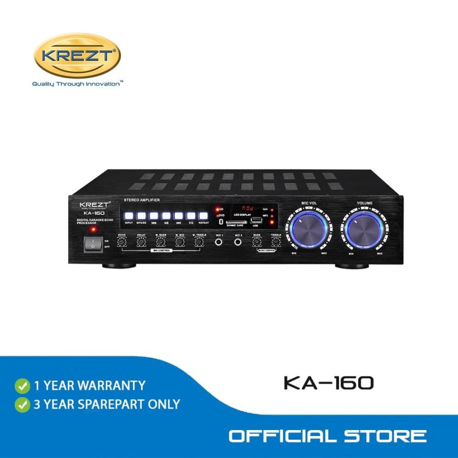 KARAOKE AMPLIFIER SYSTEM KREZT KA-160