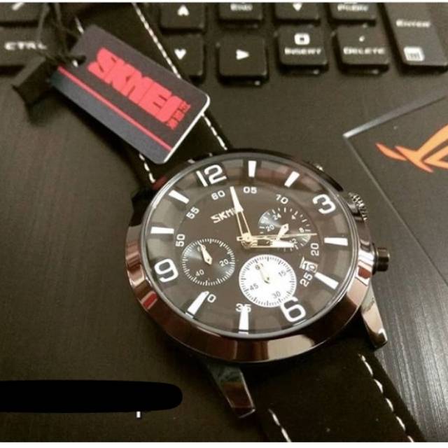 Jam tangan skmei s9184 Chronograph original