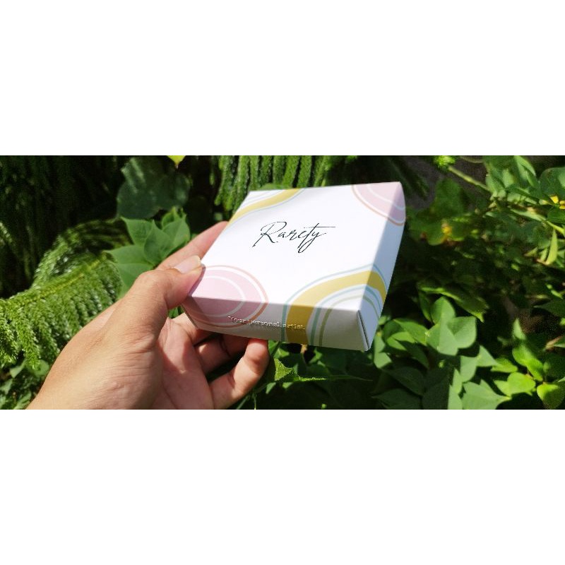 

Box buka tutup atas size 8x8x3 custom