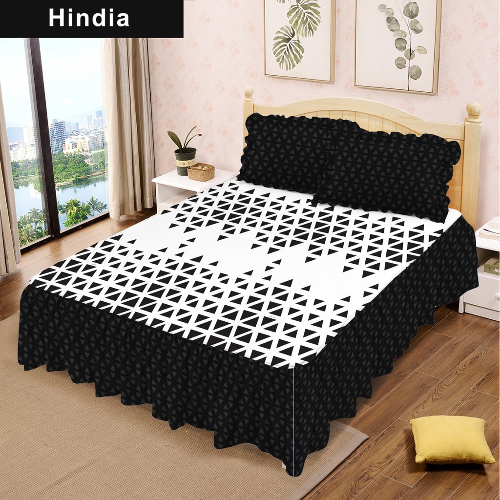 Lady Rose - Sprei Rumbai (180x200) King Motif Terlaris Hindia
