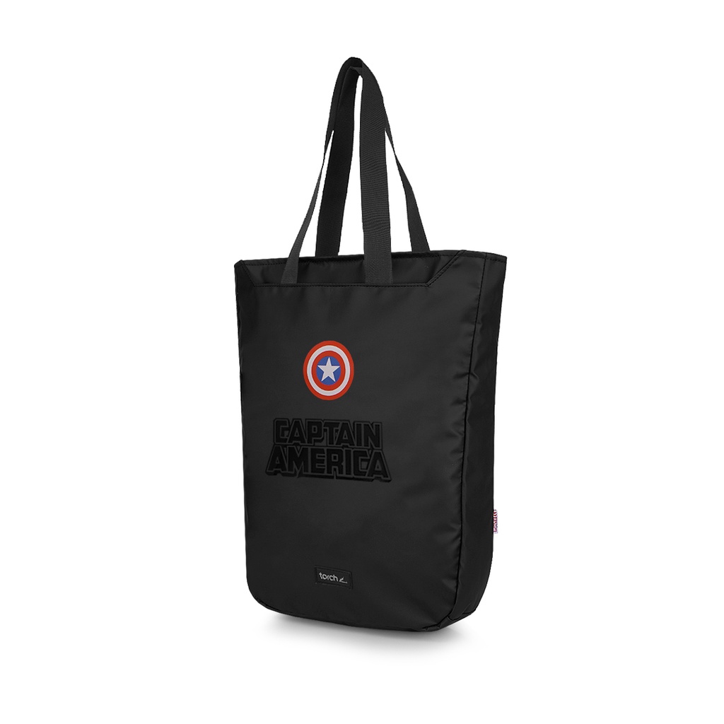 TORCH Depok Captain America 2 - Office Tote Bag - Captain Shield Daegok Black