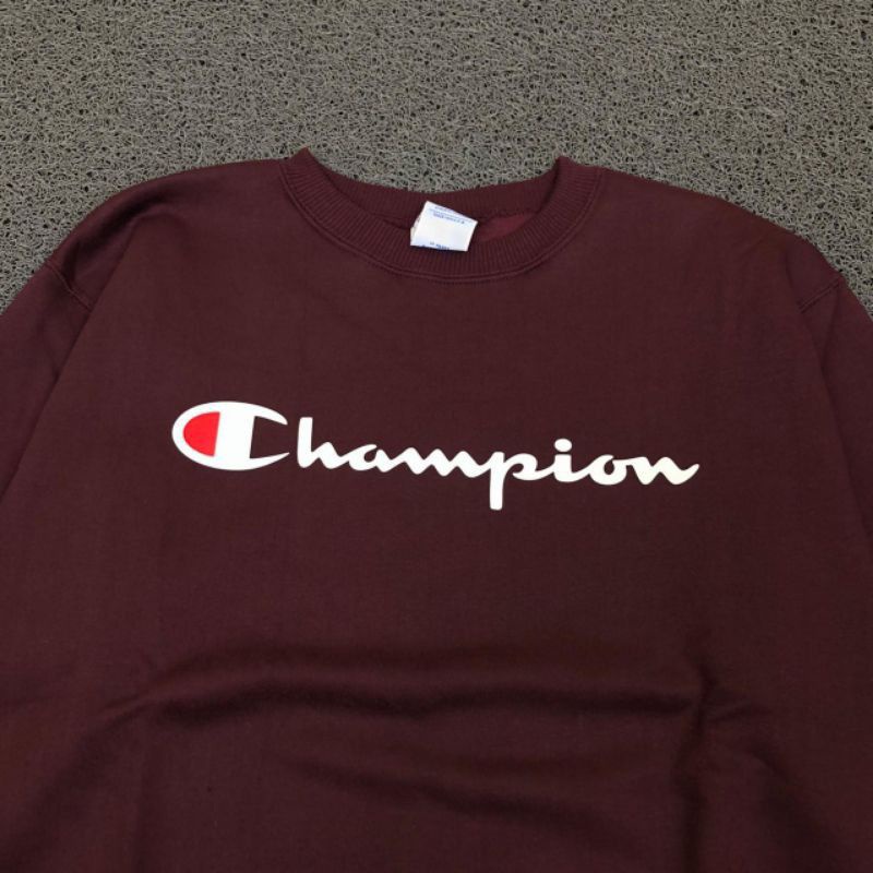 CREWNECK CHAMPION HIGH QUALITY CASUAL HYPE FASHION PRIA