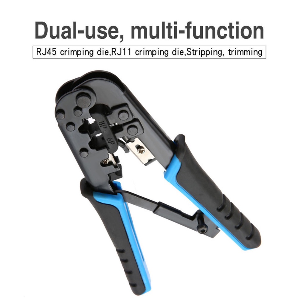 Crimping Tool Telecom RJ45 RJ11 RJ12 LAN Network Strip Cutter hand 8P 6P CAT5 CAT6 Punch LSA HT-568R