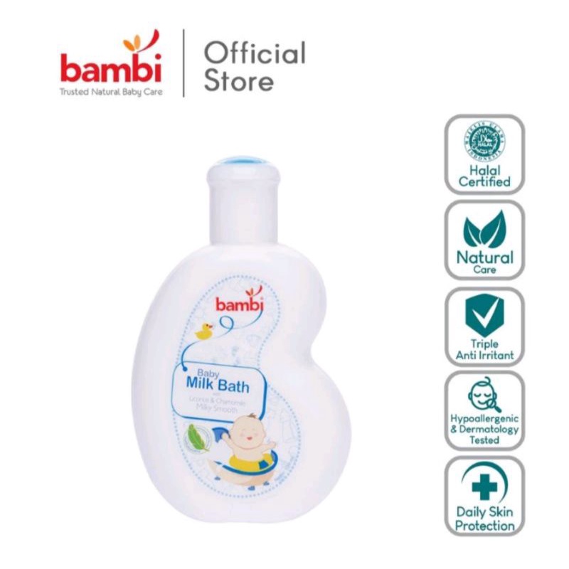 Bambi Baby Milk Bath 100ml