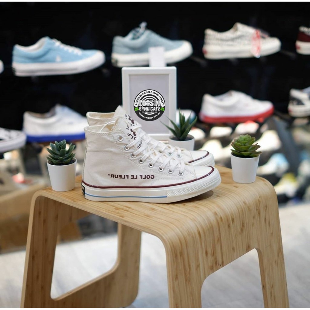 Converse 70's Hi Golf Le Fleur Parchment Egret Blue