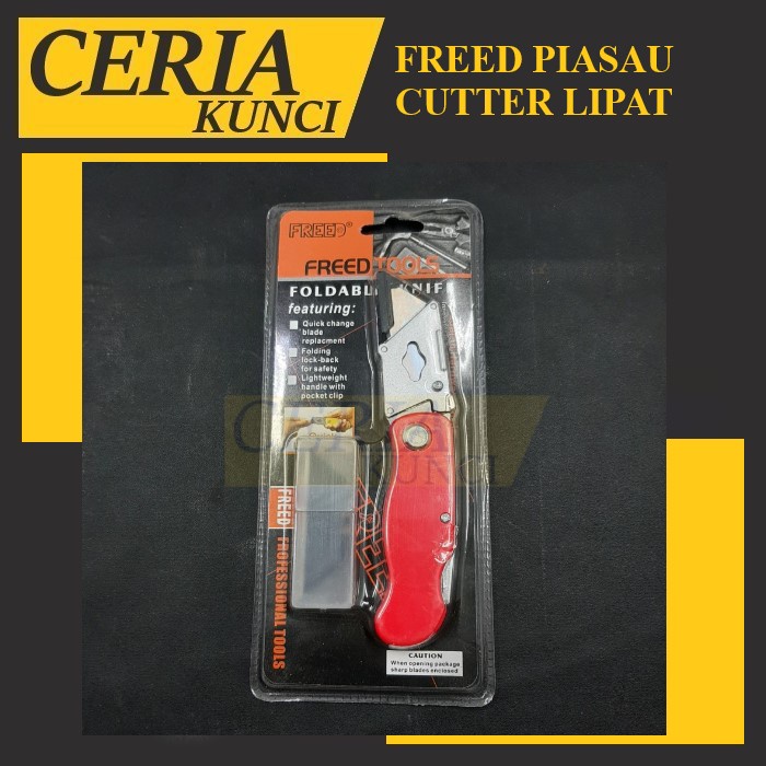 

Pisau Cutter Akrilik Lipat FREED