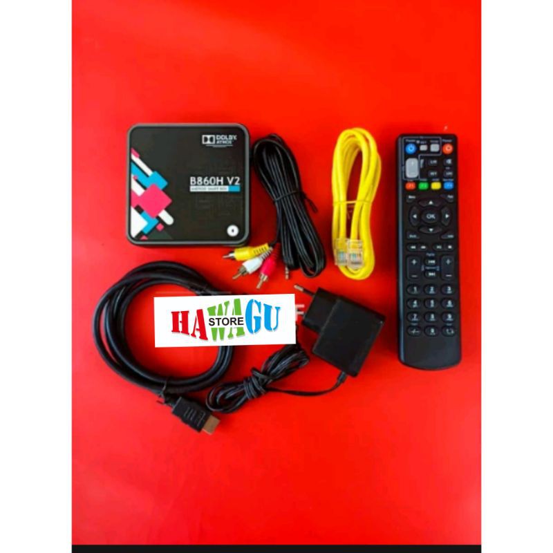 STB Android ZTE B860H 4K RAM 2 2GB V2.1 Versi 2.1 Sudah Root Unlock