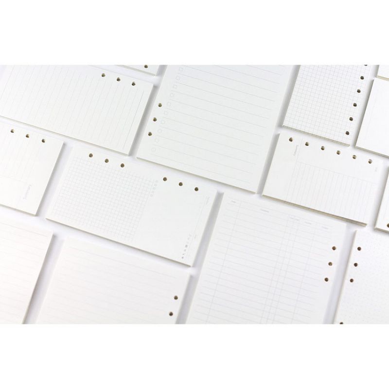 

PANMOMO Loose Leaf 6 Ring Binder Paper A5 & A6