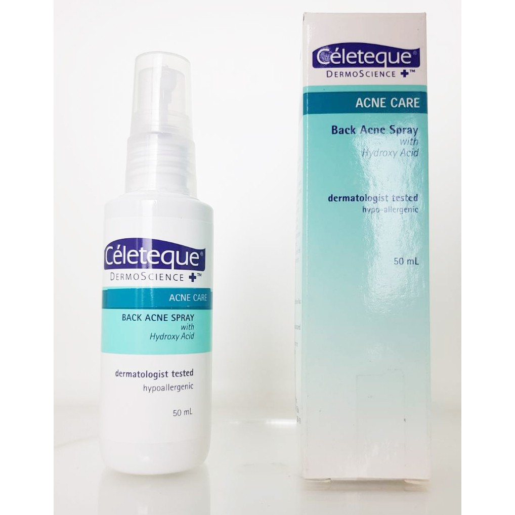 Celeteque Acne Care Back Acne Spray with Hydroxy Acid