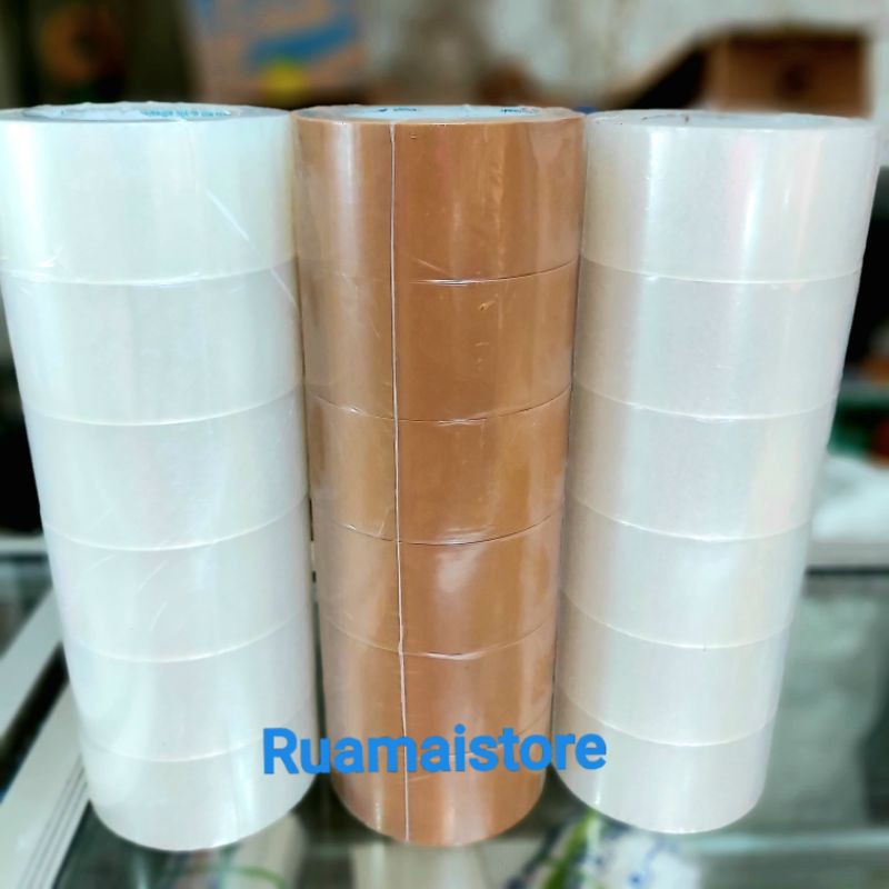 

(PCS) Lakban Nachi Premier Tape 48mm x 100 yard grosir toko snack