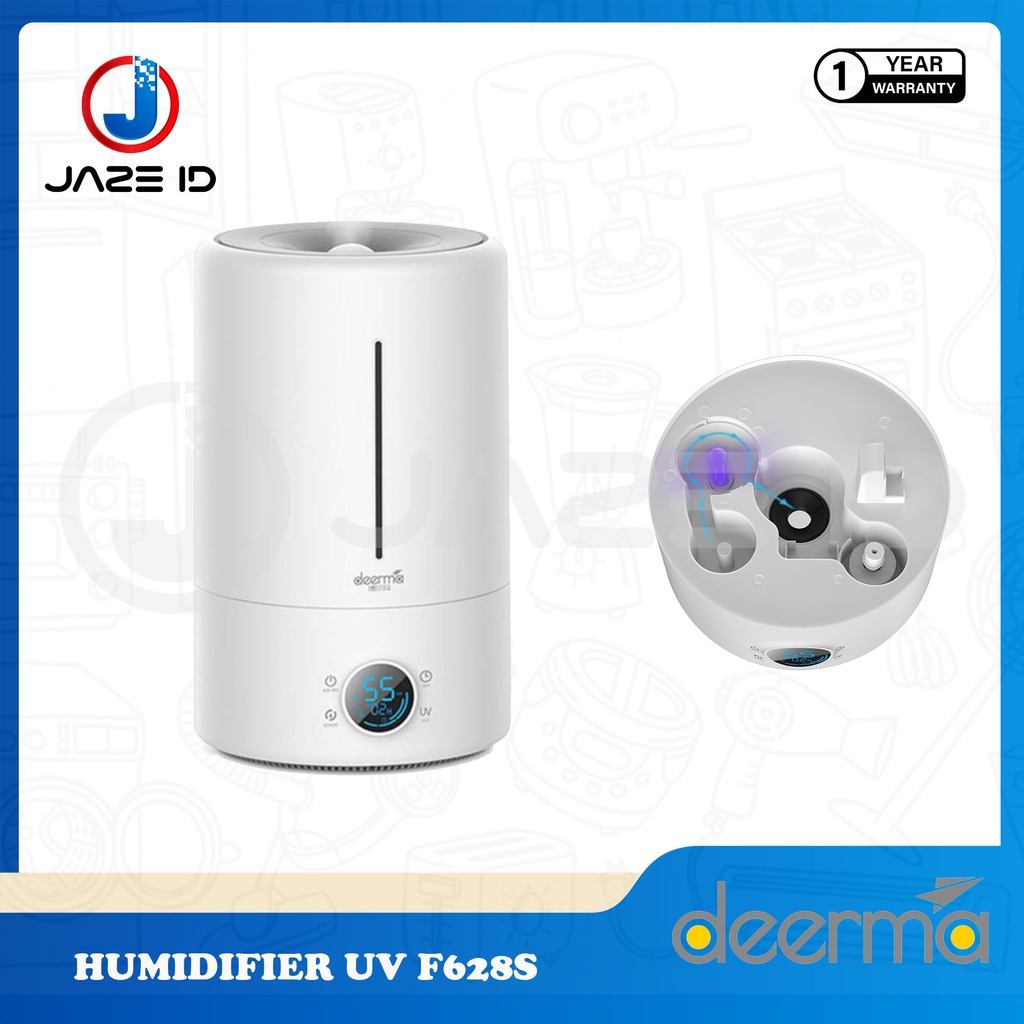 DEERMA Air Humidifier F628S Purifier Pelembab Udara Garansi
