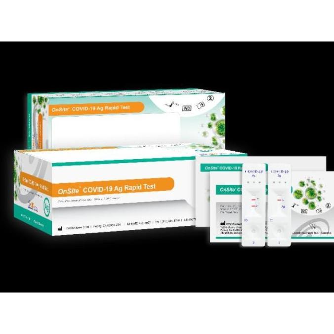 READY STOCK ONSITE SWAB ANTIGEN KIT RAPID TEST 1BX, 20PCS SDFHG5646