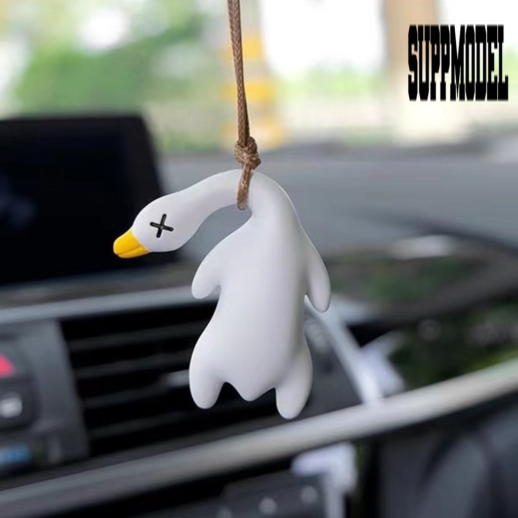 Suppmodelx Ornamen Gantung Model Bebek Panggang Bahan Resin Untuk Dekorasi Interior Mobil