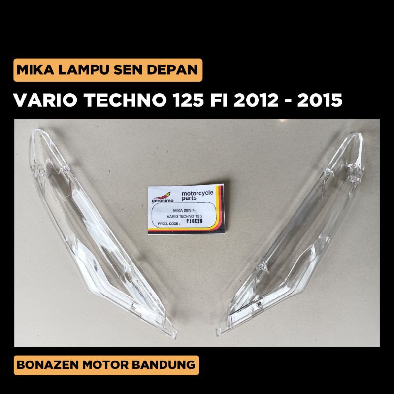 Mika Sen Depan Vario Techno 125 FI 2012 2013 2014 2015 / kanan kiri / kaca lampu sein / ISS CBS