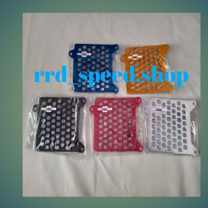 Cover Radiator Vario 110 Karbu Tutup Radiator Model HRC CNC TRG 5 Variasi