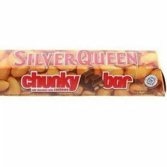 

《diskonlagi》 COKLAT SILVERQUEEN CHUNKY BAR 33gr - COKELAT SILVER QUEEN CHUNKYBAR 33 gr 33 gram ECER